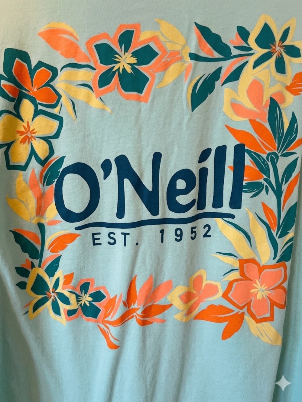 O'Neill XL Mint Green Short Sleeve Logo Tee